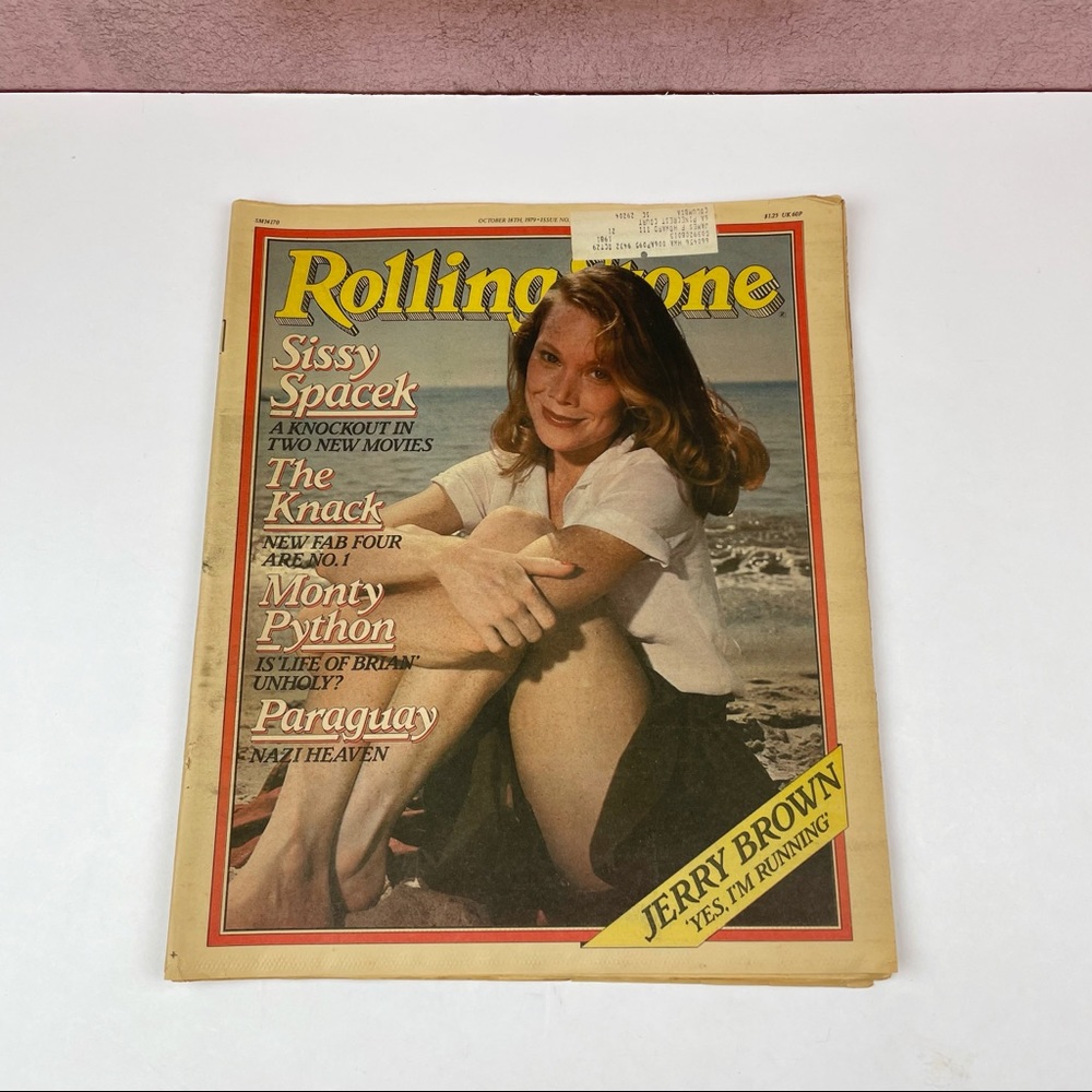 Vintage Rolling Stone Magazine Sissy Spacek Monty Python October 18, 1979 Music